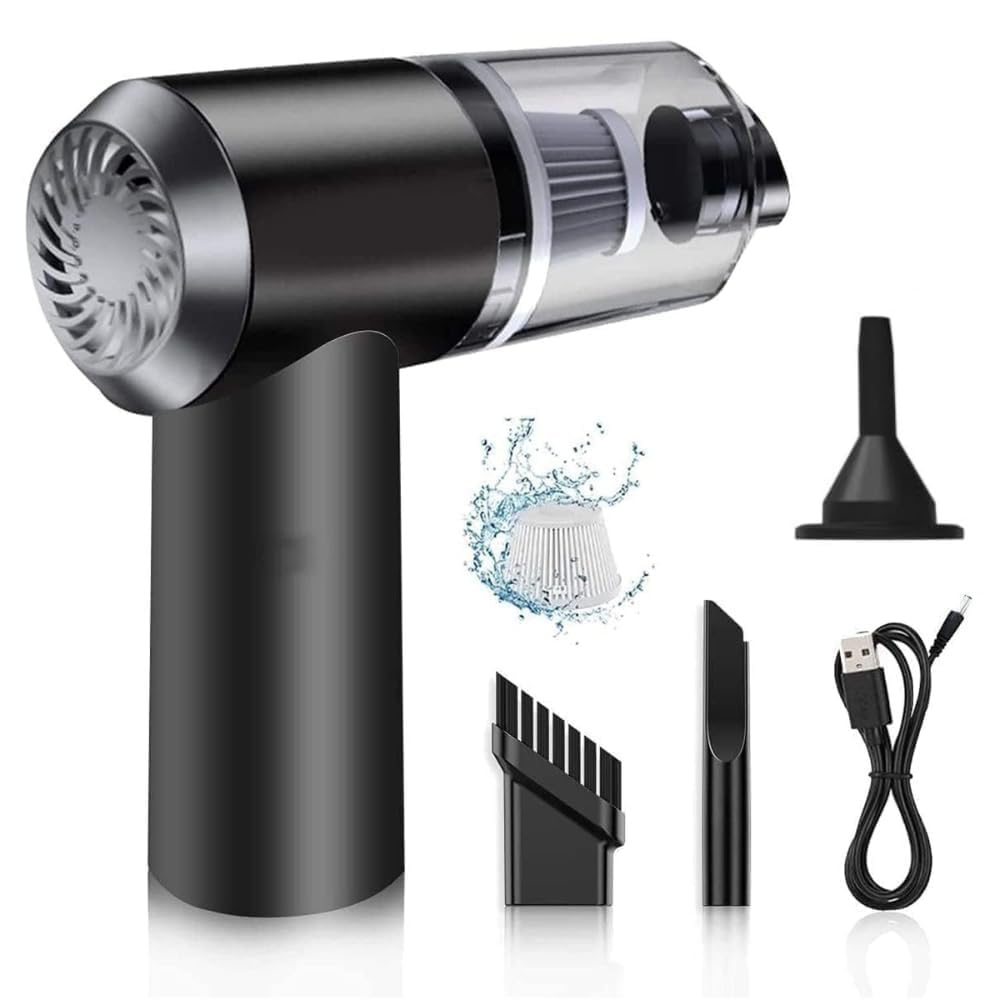 3 in 1 Mopping Vacuum Blower with Mini Dust Buster USB Portable Vacuum Cleaner Dry and Wet